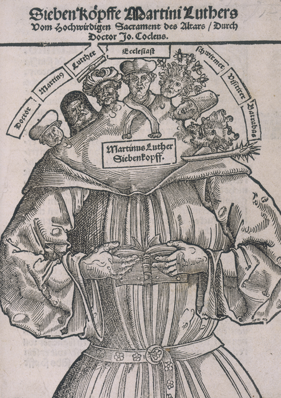 Siebenköpfiger Luther (1529)